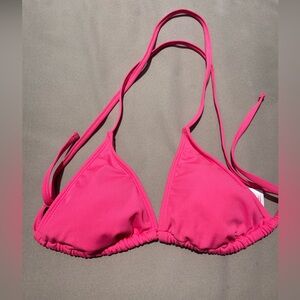 Vibrant Pink Bikini Top